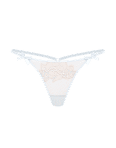 Lindie Thong Baby Blue/Sand | Agent Provocateur