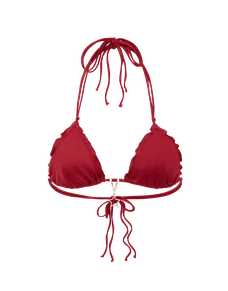 Berry Bikini Top Burgundy | Agent Provocateur