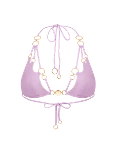 Davine Bikini Top Lilac | Agent Provocateur