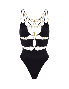 Davine Swimsuit Black 2 | Agent Provocateur
