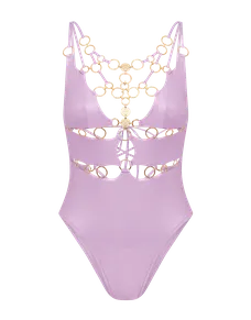 Davine Swimsuit Lilac | Agent Provocateur