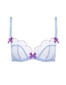 Lorna Ouvert in Blue/Amethyst | By Agent Provocateur