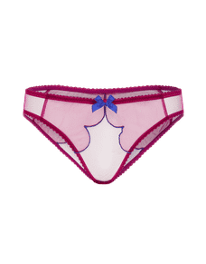Lorna Full Brief Dark Pink/Cobalt | Agent Provocateur