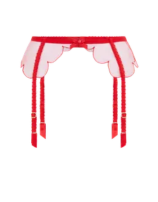 Lorna Suspender Red/Red | Agent Provocateur