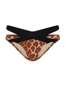 Mazzy Bikini Bottom  Leopard | Agent Provocateur