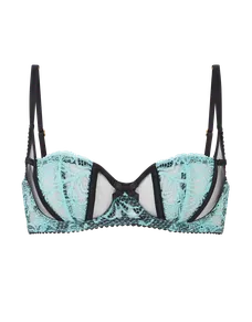 Rozlyn Balconette Underwired Bra  Mint | Agent Provocateur