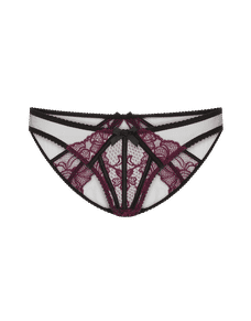 Rozlyn Full Brief  Plum/Black | Agent Provocateur