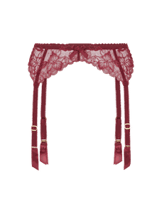 Leni Suspender Burgundy | Agent Provocateur