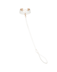Darlina Choker And Lead  White/Crystal | Agent Provocateur