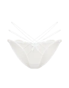 Halley Full Brief  White/White | Agent Provocateur
