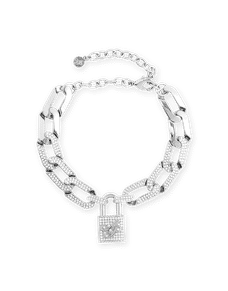 Meriem Anklet Silver/Crystal | Agent Provocateur