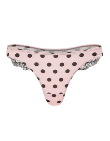 Rivere Brazilian Brief  Pink/Black | Agent Provocateur