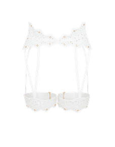 Nicoletti Suspender White | Agent Provocateur