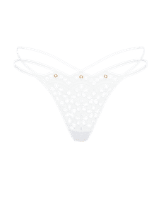 Nicoletti Thong White | Agent Provocateur