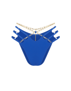 Tazzie Bikini Top in Blue |By Agent Provocateur All Swimwear