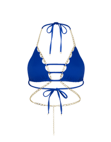 Tazzie Bikini Top Blue | Agent Provocateur