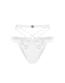 Tenesee Bikini Bottom White/Ab | Agent Provocateur