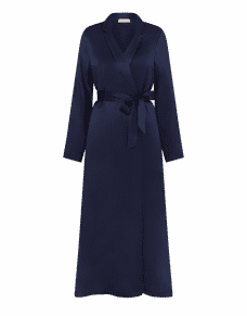 Cecily Long Gown Navy | Agent Provocateur