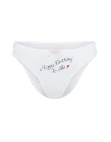30th Gurty Brief White/Multi | Agent Provocateur