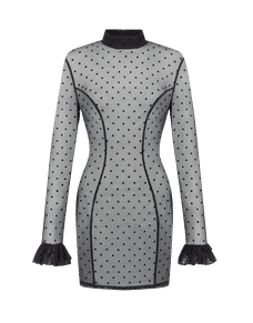 Annalia Mini Dress Black | Agent Provocateur