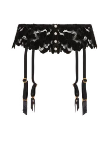 Arietta Suspender Black | Agent Provocateur