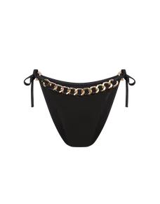 Axl Bikini Bottoms  Black/Gold | Agent Provocateur