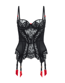 Clarissa Basque Black | Agent Provocateur