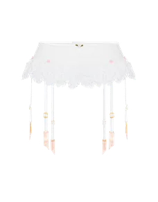 Clarissa Suspender White | Agent Provocateur