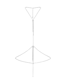 Crystalina Bodychain  Black | Agent Provocateur