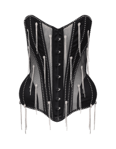 Crystalina Corset  Black | Agent Provocateur