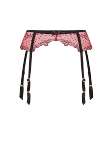 Graice Suspender Graice Black Pink | Agent Provocateur