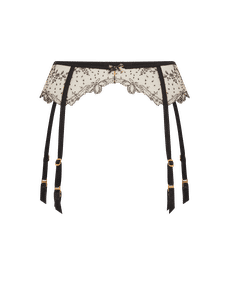 Graice Suspender Black/Sand | Agent Provocateur