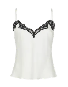 Nelle Cami Ivory/Black | Agent Provocateur