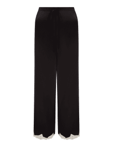 Nelle Pj Trousers Black/Ivory | Agent Provocateur