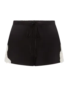 Nelle Shorts Black/Ivory | Agent Provocateur