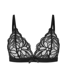 Nelle Soft Cup Bra Black | Agent Provocateur