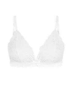 Nelle Soft Cup Bra White | Agent Provocateur
