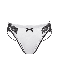 Penelopi Full Brief  Ivory/Black | Agent Provocateur