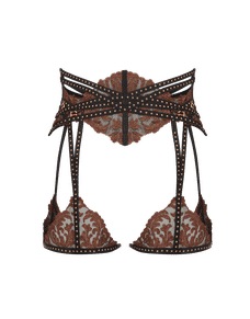 Zarella Waspie Bronze/Black | Agent Provocateur