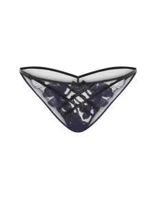 Felicitie Full Brief  Navy/Black | Agent Provocateur