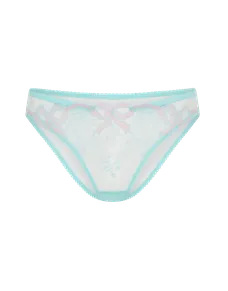 Lisetta Full Brief  Mint/Pink | Agent Provocateur