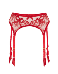 Lisetta Suspender Red/Red | Agent Provocateur