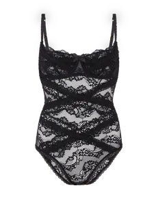 Maxwell Bodysuit Black | Agent Provocateur