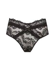 Maxwell High Waisted Brief  Black | Agent Provocateur