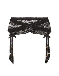 Maxwell Suspender  Black | Agent Provocateur