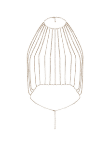 Vanitee Bra Gold/Crystal | Agent Provocateur