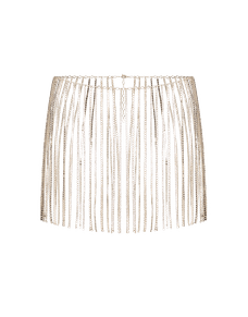 Vanitee Belt Gold/Crystal | Agent Provocateur