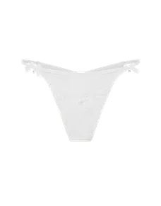 Veretie Thong White/Cream | Agent Provocateur