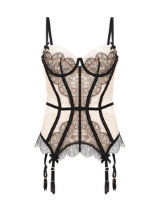 Vitoria Basque Black/Blush | Agent Provocateur