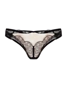 Vitoria Brazilian Brief Black/Blush | Agent Provocateur